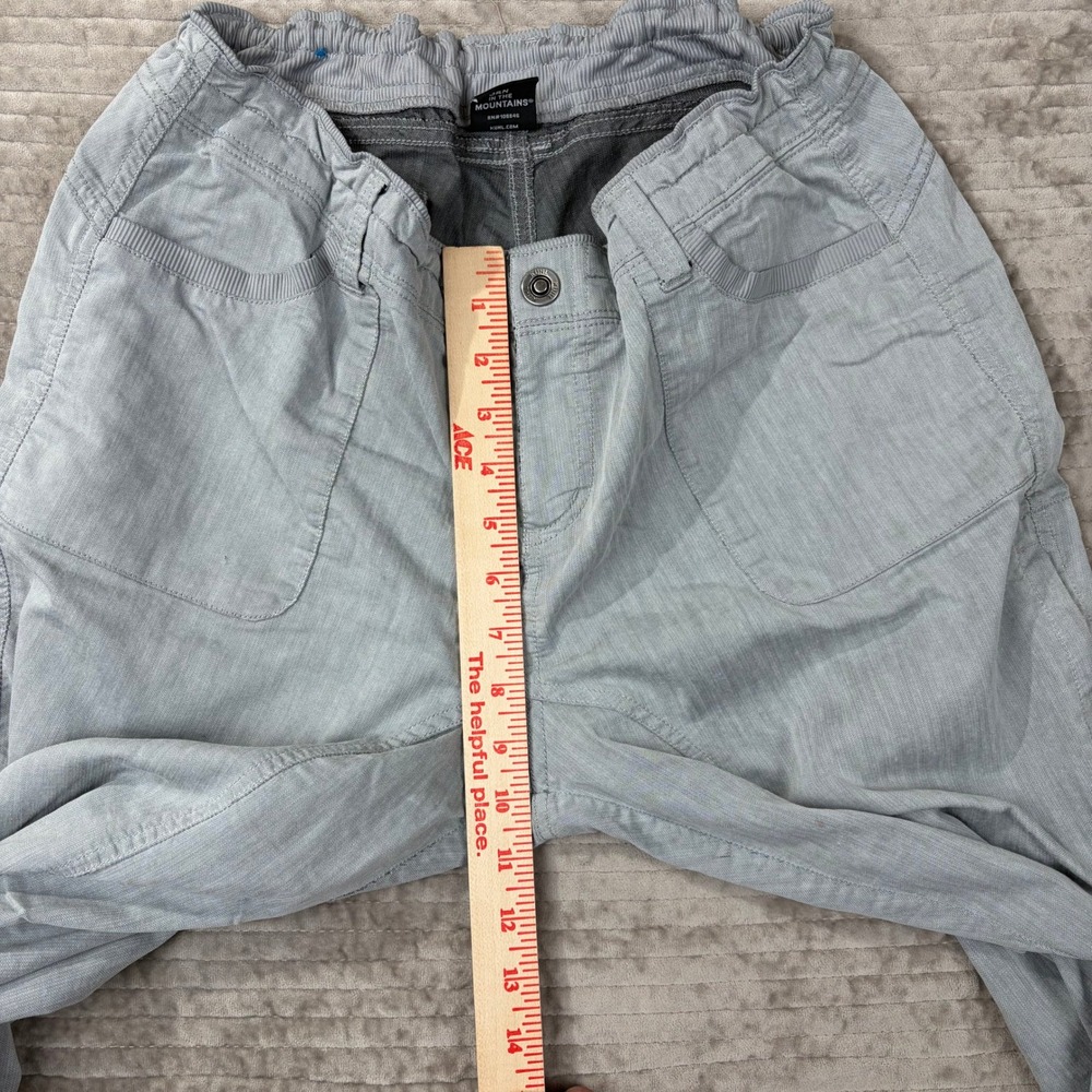 Kuhl Splash Roll-Up Hiking Pants Blue Grey Herringbone Womens 14‎ Reg 6272 - Picture 5 of 12
